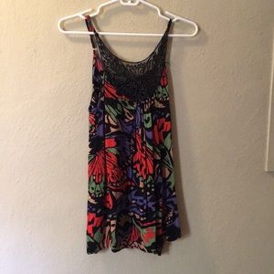 detailed colorful blouse